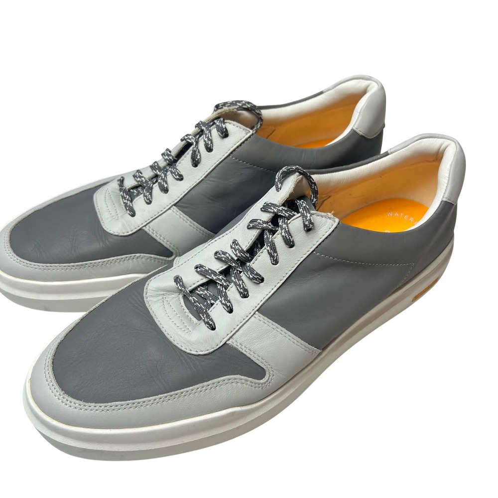 Cole Haan Grand 360 Men's Golf Shoes Size 11.5 Grey Leather Waterproof